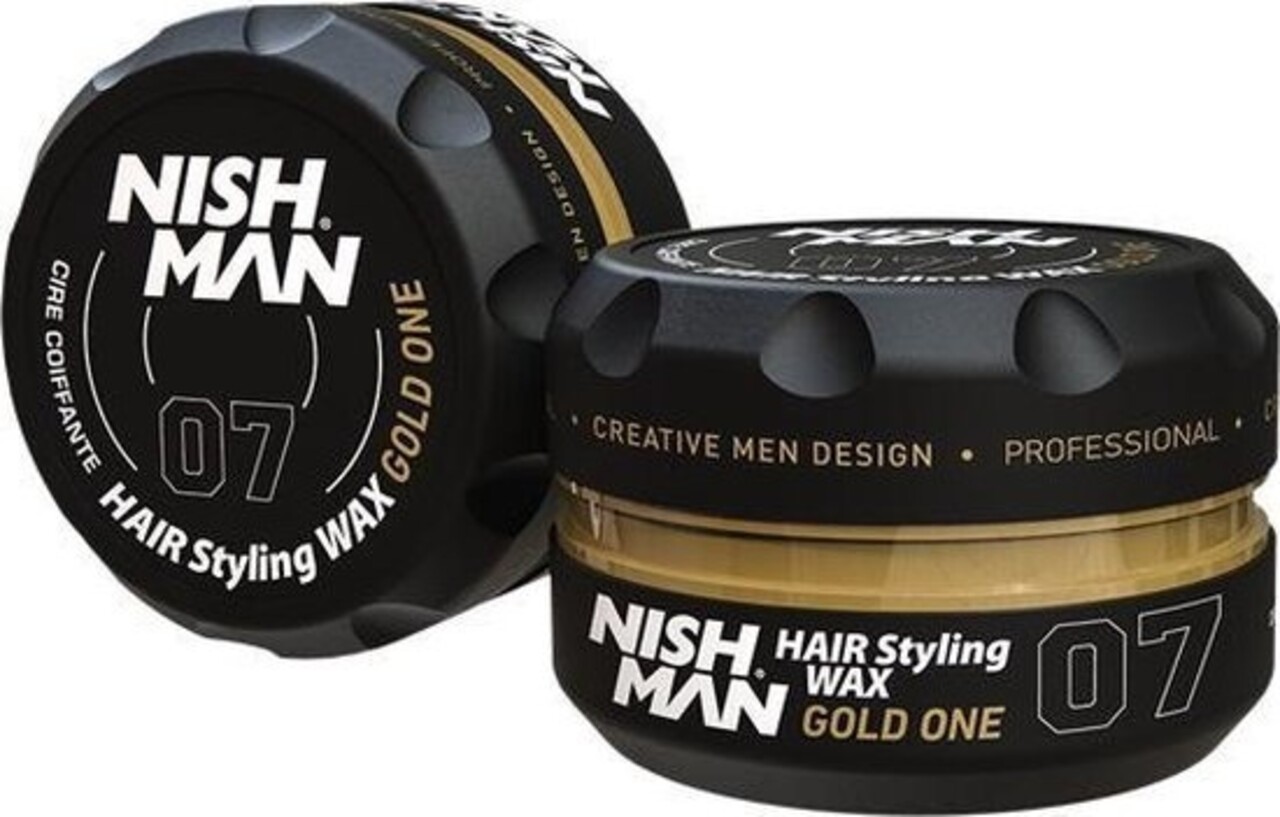 Nish Man Wax Gold One 07 - 150ML - 12 STUKS Nish Man Wax Gold One 07 - 150ML - 12 STUKS
