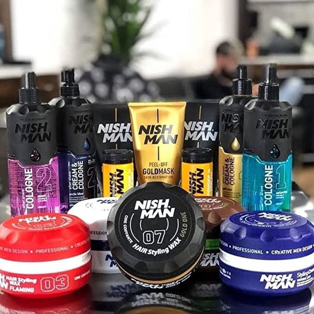 Nish Man Wax Gold One 07 - 150ML - 12 STUKS Nish Man Wax Gold One 07 - 150ML - 12 STUKS