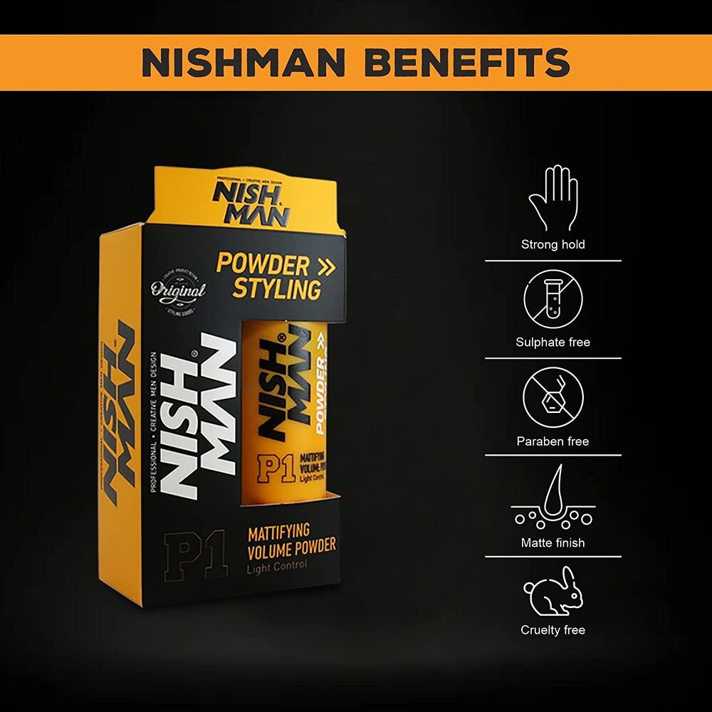 Nish Man P1 Styling Powder LIGHT CONTROL - 20g