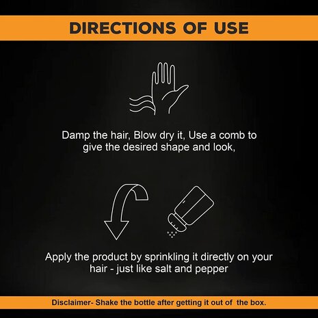 Nish Man P1 Styling Powder LIGHT CONTROL - 20g