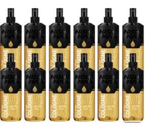 Nish Man After Shave Cologne Gold One 400ml - 12 STUKS Nish Man After Shave Cologne Gold One 400ml - 12 STUKS