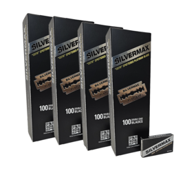 Silvermax Platinum DOUBLE EDGE Blades 4 x 100 STUKS