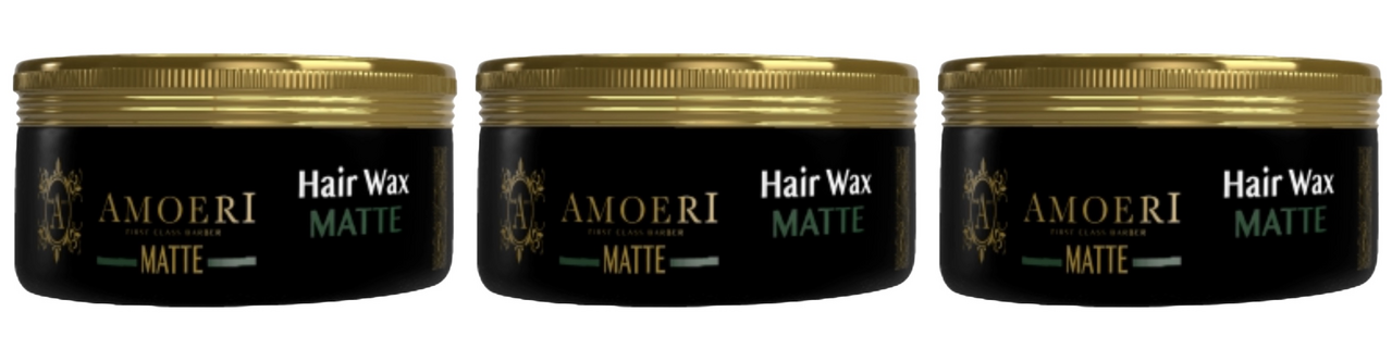 Amoeri Hair Wax Matte - 3 Stuks Amoeri Hair Wax Matte - 3 Stuks