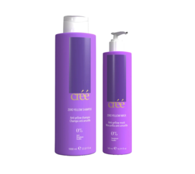 Créé  Zero Yellow Set Shampoo 1000ml + Mask 500ml Créé  Zero Yellow Set Shampoo 1000ml + Mask 500ml