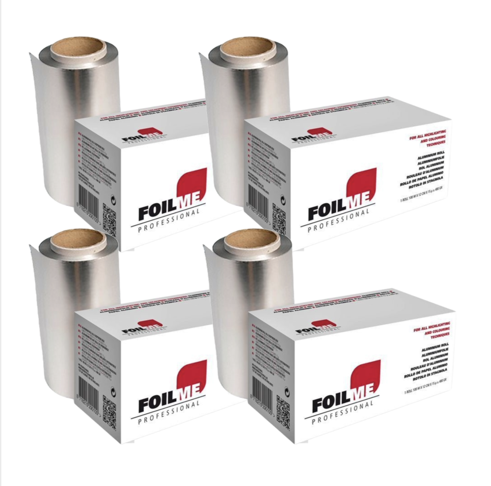 Me Professional  Foil me Aluminiumfolie 100 meter  - 4 Stuks Me Professional  Foil me Aluminiumfolie 100 meter  - 4 Stuks