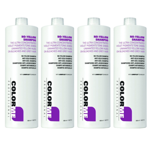 Me Professional No Yellow Shampoo 1000ml - 4 Stuks Me Professional No Yellow Shampoo 1000ml - 4 Stuks