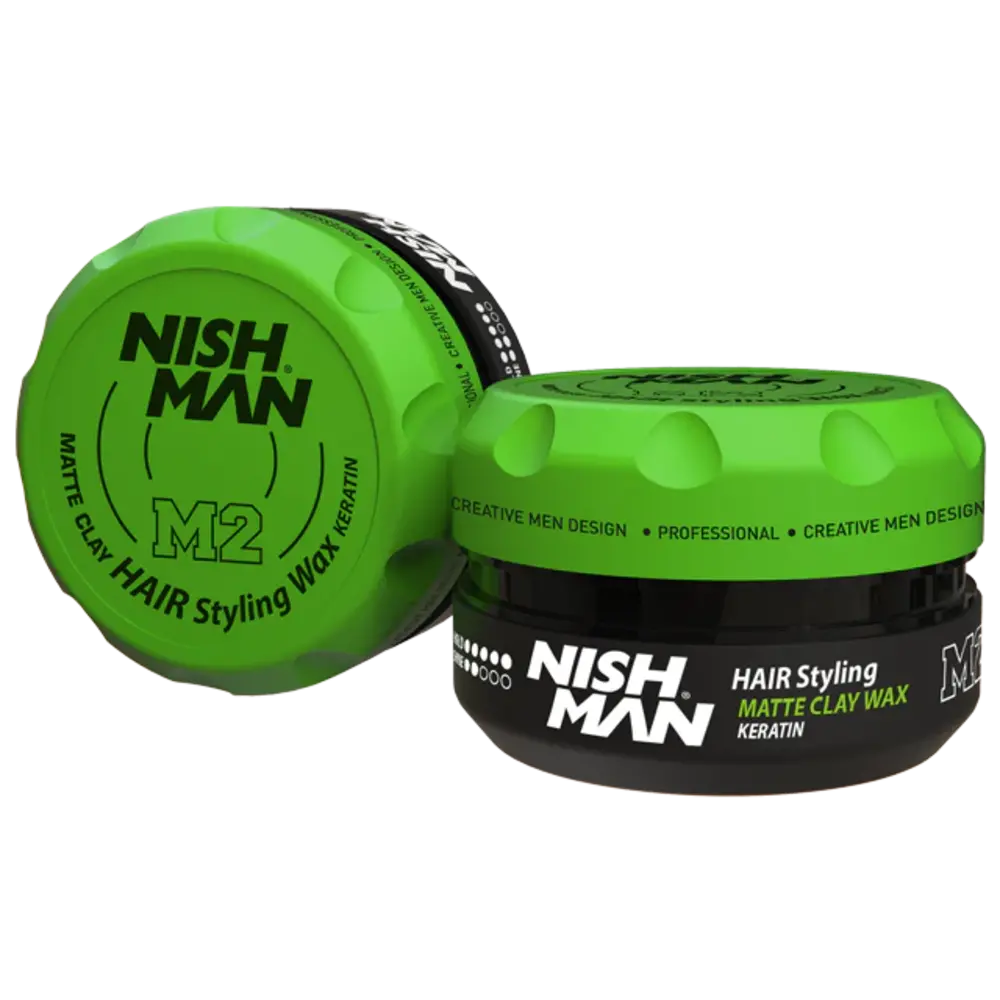 Nish Man Matte Clay Wax Keratin 100ml