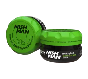 Nish Man Matte Clay Wax Keratin 100ml
