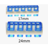 Sibel Hot Water Rollers a 4 stuks