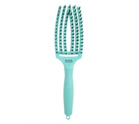 Olivia Garden Finger Brush Mint Medium Olivia Garden Finger Brush Mint Medium