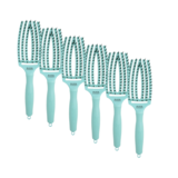 Olivia Garden Finger Brush Mint Medium - 6 Stuks Olivia Garden Finger Brush Mint Medium - 6 Stuks