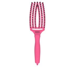Olivia Garden Finger Brush HOT PINK - Medium Olivia Garden Finger Brush HOT PINK - Medium