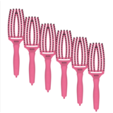 Olivia Garden Finger Brush HOT PINK - Medium - 6 Stuks Olivia Garden Finger Brush HOT PINK - Medium - 6 Stuks