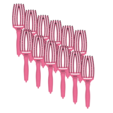 Olivia Garden Finger Brush HOT PINK - Medium - 12 Stuks Olivia Garden Finger Brush HOT PINK - Medium - 12 Stuks