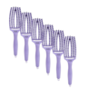 Olivia Garden Finger Brush LAVENDER - Medium   - 6 Stuks