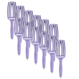 Olivia Garden Finger Brush LAVENDER - Medium - 12 Stuks Olivia Garden Finger Brush LAVENDER - Medium - 12 Stuks