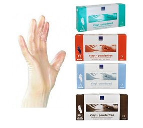 Abena Handschoenen Vinyl 100 stuks Maat M Abena Handschoenen Vinyl 100 stuks Maat M