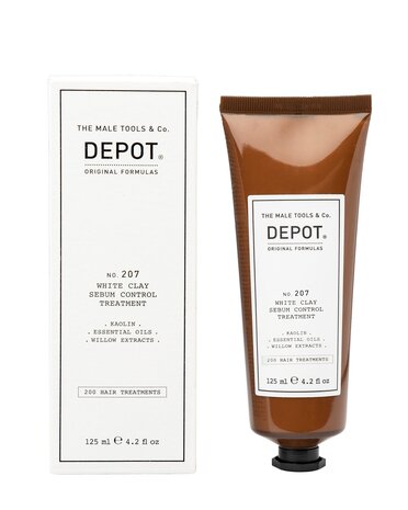 DEPOT No. 207 - White Clay Sebum Control Treatment 125ml DEPOT No. 207 - White Clay Sebum Control Treatment 125ml