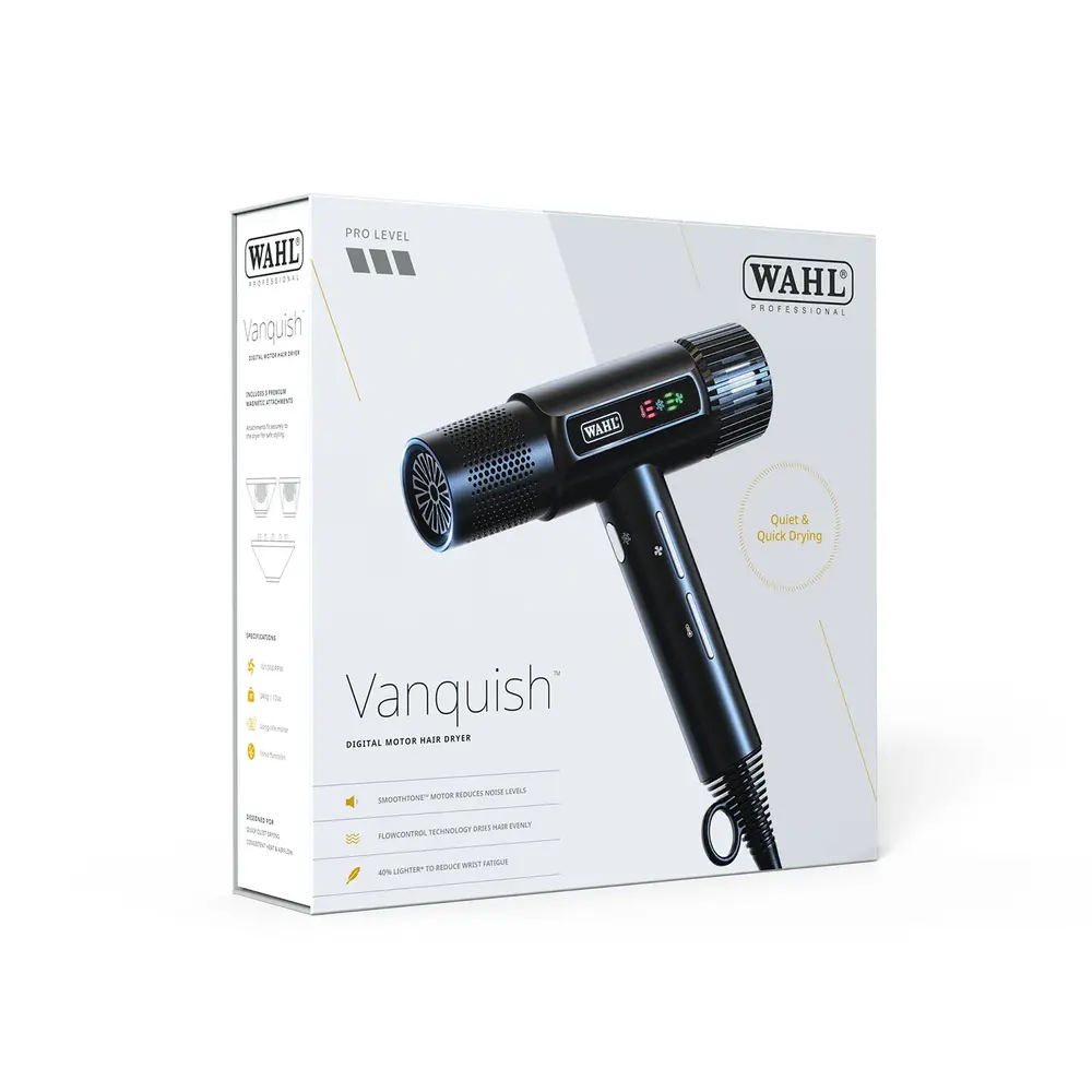 Wahl  Vanquish Föhn Zwart