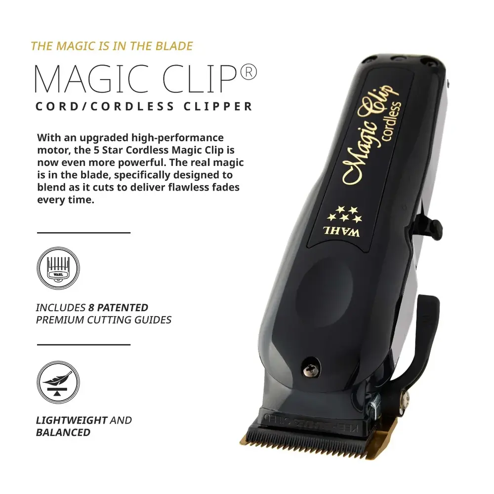 Wahl  Magic Clip Cordless  Black Edition Wahl  Magic Clip Cordless  Black Edition