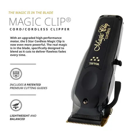 Wahl  Magic Clip Cordless  Black Edition Wahl  Magic Clip Cordless  Black Edition