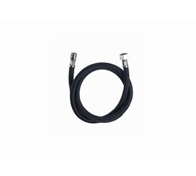 Gamox Flexibele Slang Nylon Zwart 3/8 - 1/2 - 150cm