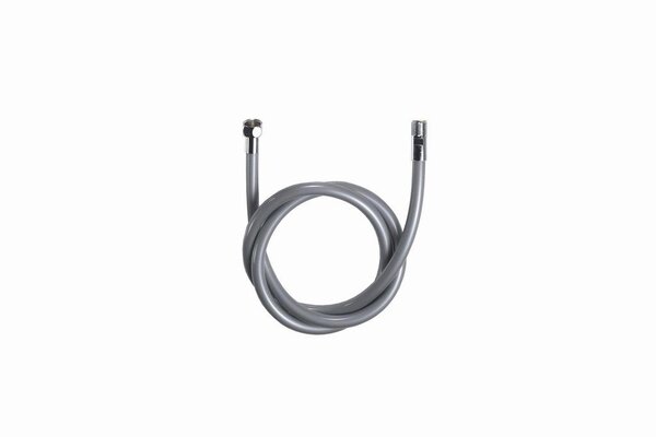 Gamox Flexibele Slang Nylon PVC Grijs 3/8 - 1/2 - 150cm Gamox Flexibele Slang Nylon PVC Grijs 3/8 - 1/2 - 150cm