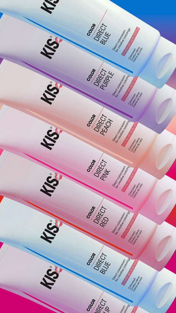 KIS  Direct Colors Red 200ml KIS  Direct Colors Red 200ml
