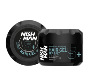 Nish Man Nish Man Hair Gel 5+ Sea Salt 300ml Nish Man Nish Man Hair Gel 5+ Sea Salt 300ml