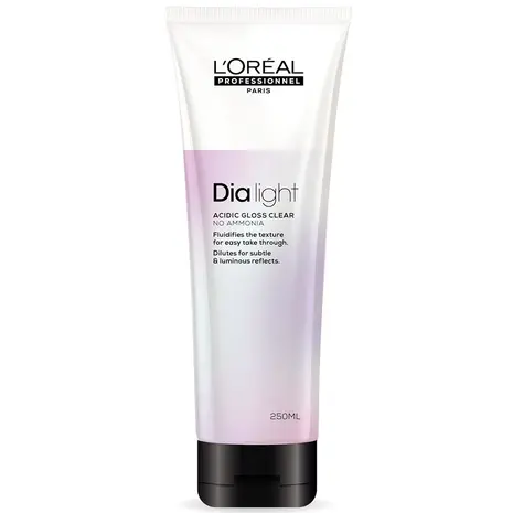 L'Oréal Professionnel Dia Light Acidic Gloss Clear 250 ML L'Oréal Professionnel Dia Light Acidic Gloss Clear 250 ML