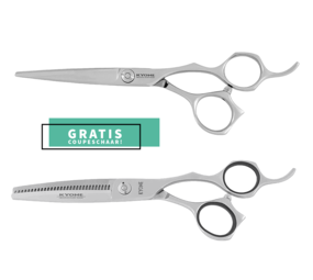 Kyone  Promo! 780 Kappersschaar + Free 780T Coupeschaar Kyone  Promo! 780 Kappersschaar + Free 780T Coupeschaar