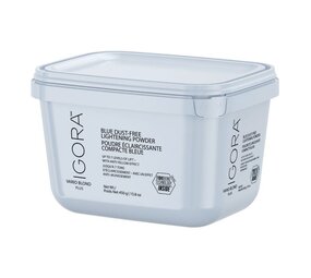 Schwarzkopf  Igora Vario Blond Plus Blauw 450 gram Schwarzkopf  Igora Vario Blond Plus Blauw 450 gram