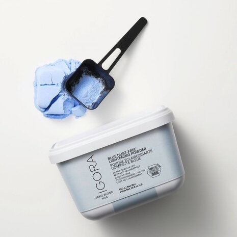 Schwarzkopf  Igora Vario Blond Plus Blauw 450 gram Schwarzkopf  Igora Vario Blond Plus Blauw 450 gram