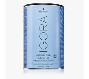 Schwarzkopf  Igora Vario Blond Super Plus 450 gram  - Pot Schwarzkopf  Igora Vario Blond Super Plus 450 gram  - Pot