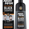 Nish Man Hair & Beard Care Black Shampoo 400ml Nish Man Hair & Beard Care Black Shampoo 400ml