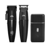 JRL  Black Onyx Clipper / Trimmer / Shaver Trio Set