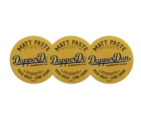 Dapper Dan Matt Paste 100ml - 3 Stuks