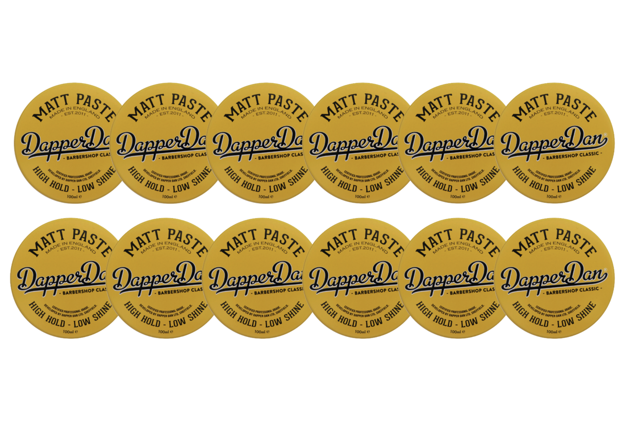 Dapper Dan Matt Paste 100ml - 12 Stuks