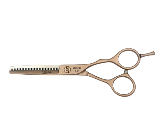 Eurostil Coupeschaar Neostar Rose Gold Maat 5.5