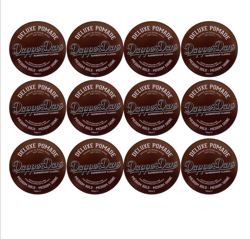 Dapper Dan Deluxe Pomade 100ml - 12 Stuks