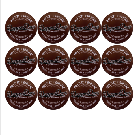 Dapper Dan Deluxe Pomade 100ml - 12 Stuks