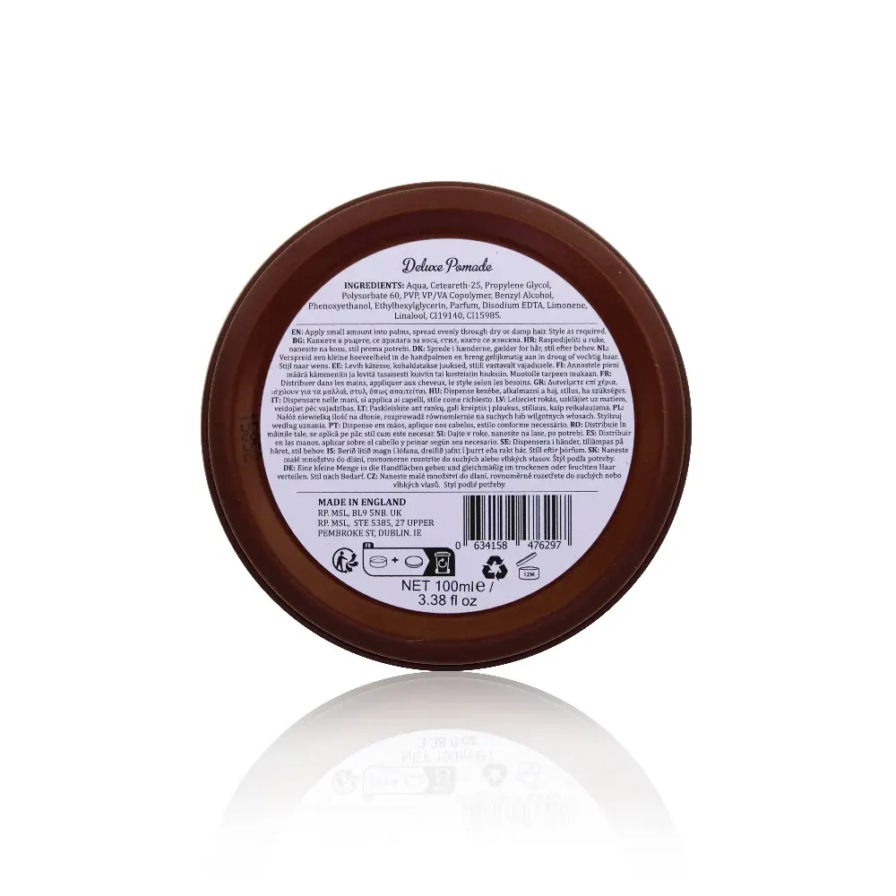 Dapper Dan Deluxe Pomade 100ml - 12 Stuks