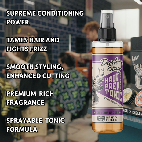 Dark Stag Hair Prep Tonic 200ml