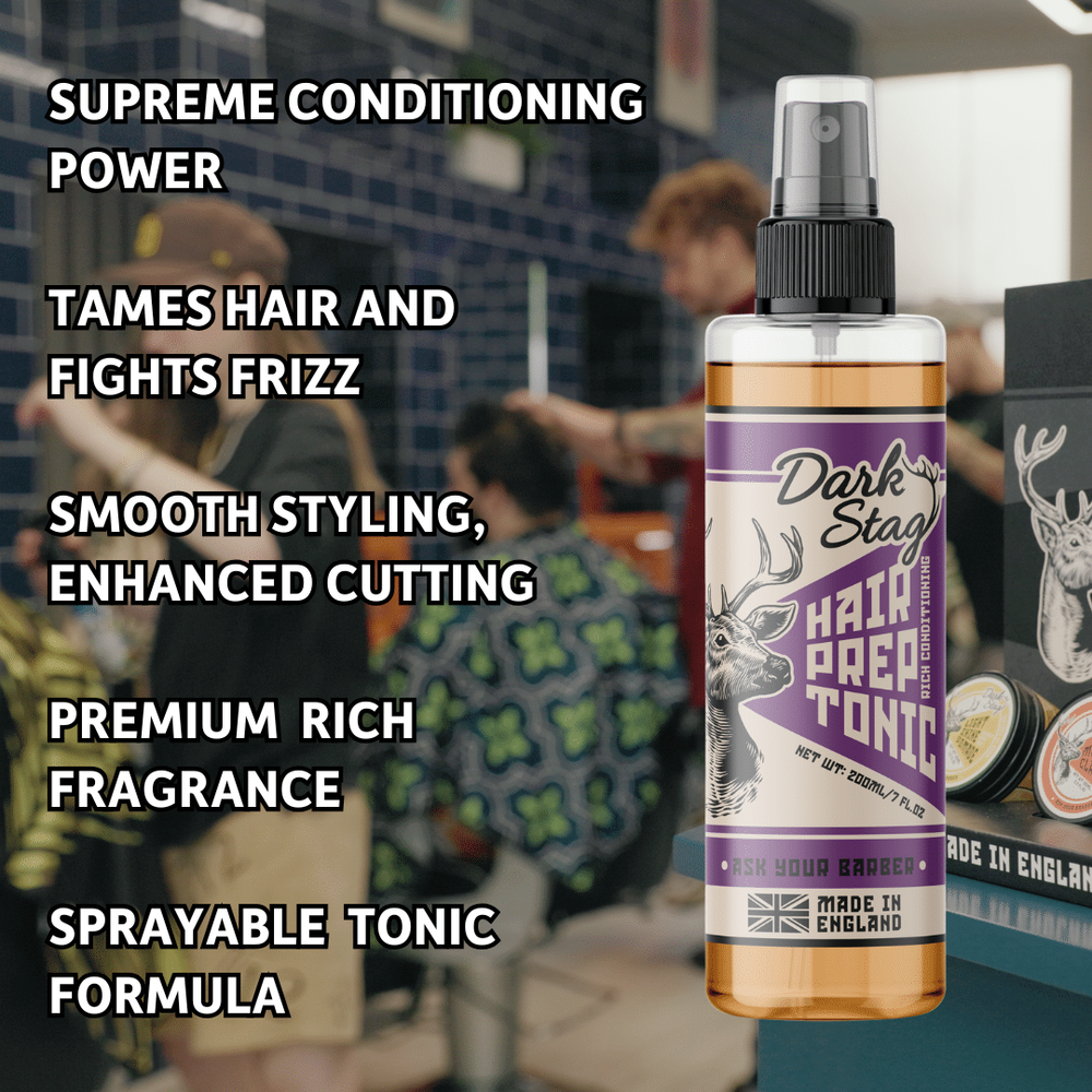 Dark Stag Hair Prep Tonic 200ml  - Per 4 Stuks