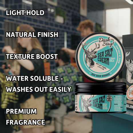Dark Stag Sea Salt Cream 100ml - Per 4 Stuks