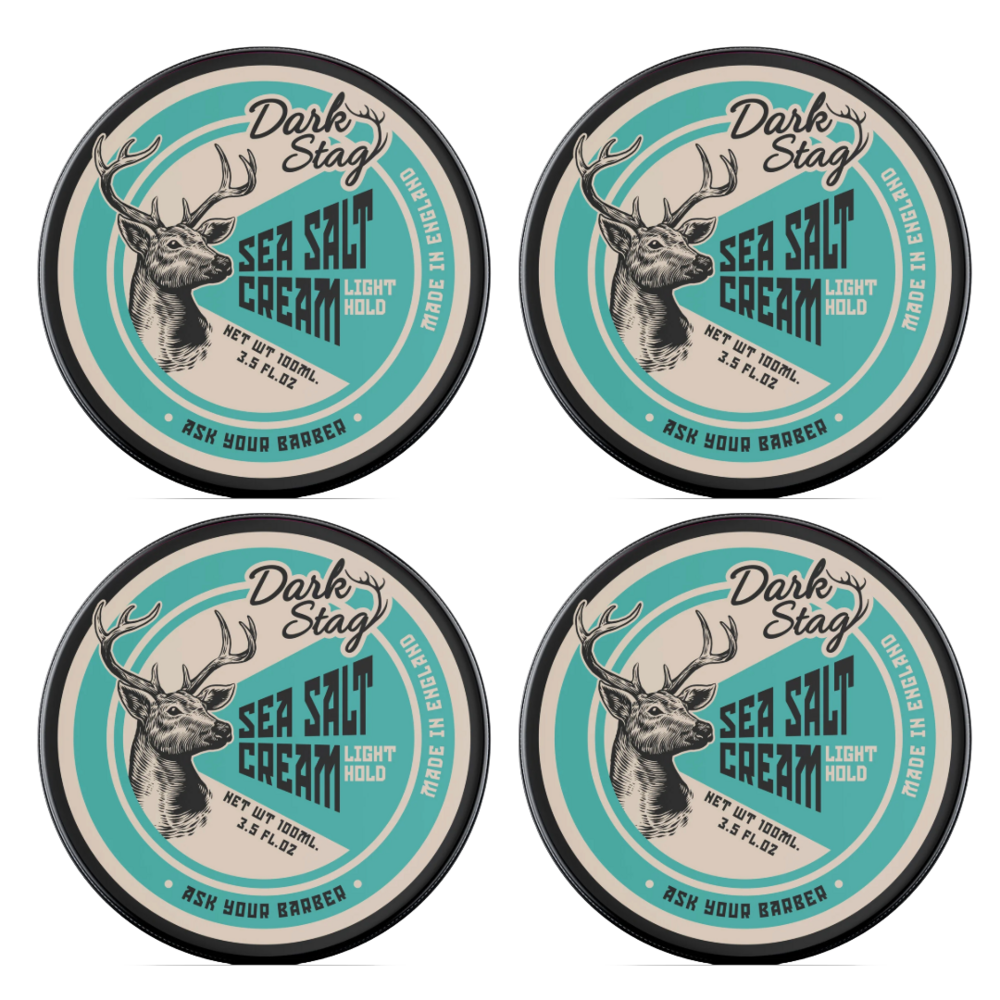 Dark Stag Sea Salt Cream 100ml - Per 4 Stuks