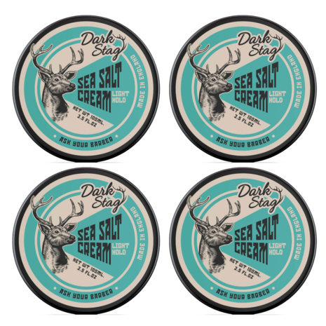 Dark Stag Sea Salt Cream 100ml - Per 4 Stuks