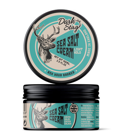 Dark Stag Sea Salt Cream 100ml - Per 12 Stuks