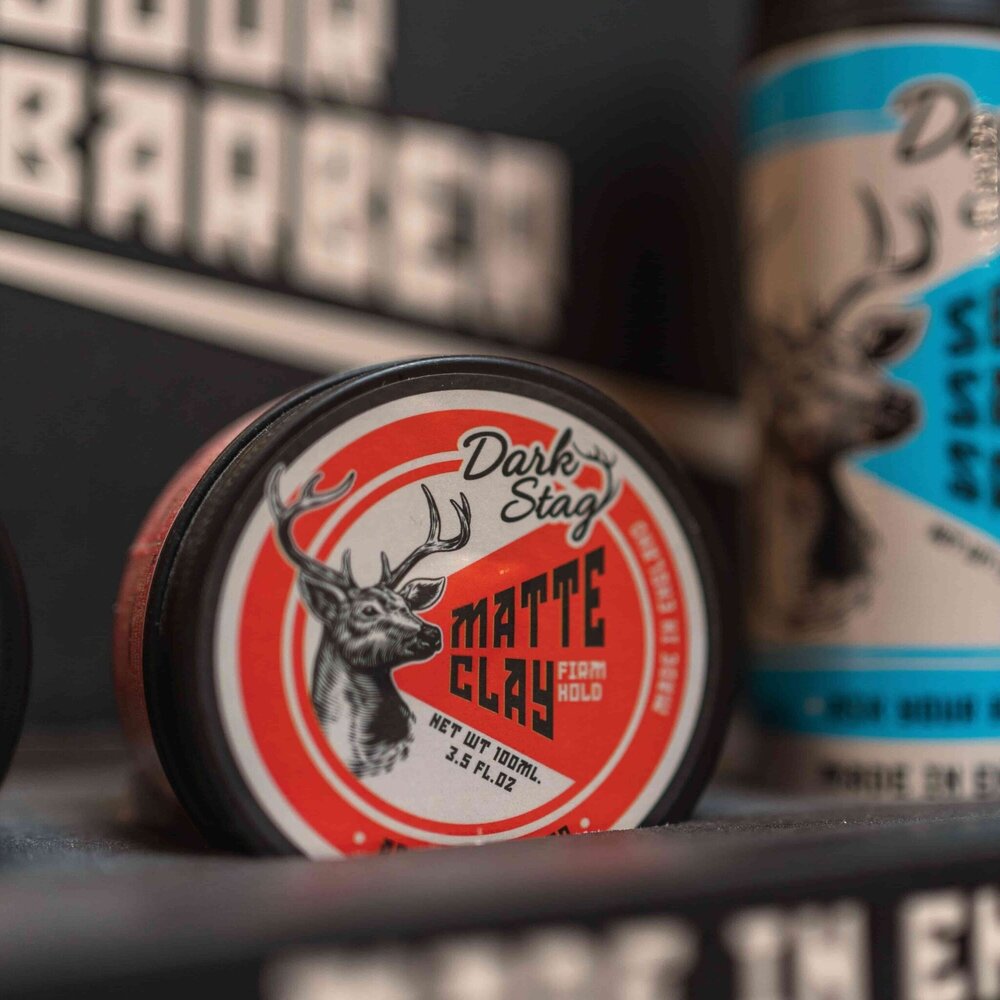 Dark Stag Matte Clay 100ml  - Per 4 Stuks
