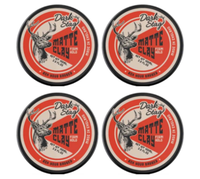 Dark Stag Matte Clay 100ml  - Per 4 Stuks